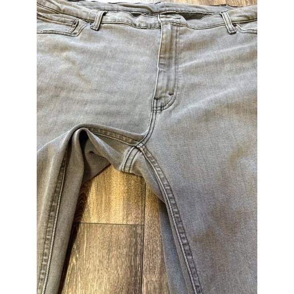 LEVI'S 541 MENS PLUS SIZE DENIM JEANS STRETCH TAPERED LEG GRAY SIZE 48X36 - Picture 5 of 12